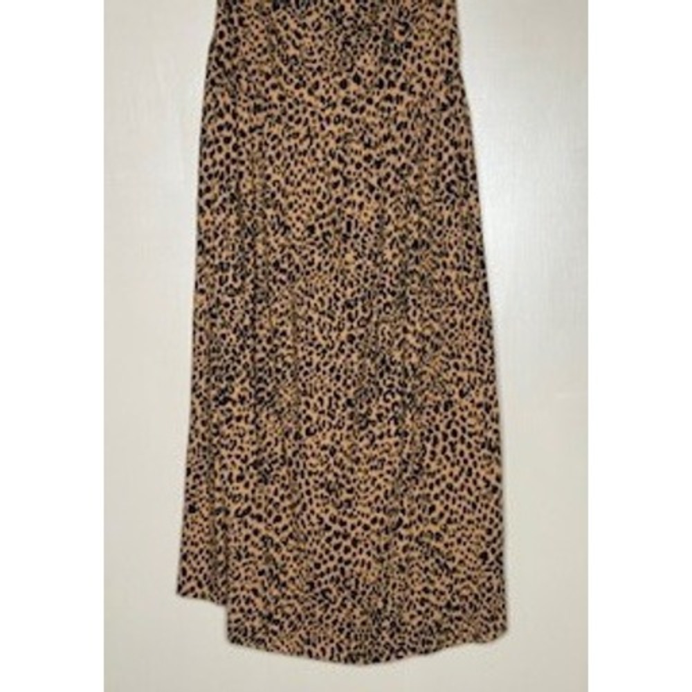 Universal Thread Leopard Print Strapless Smocked … - image 4